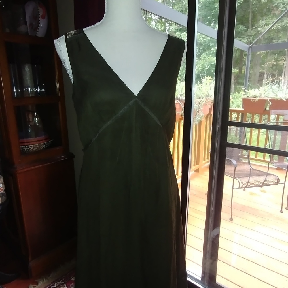 Banana Republic brown sleeveless  dress